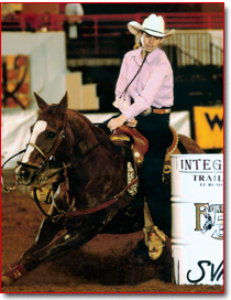 Kaci and Dallas in the ring.