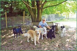Rosann surrounded by her bug free kids!