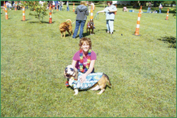 King Elvis and Cheri at the Bow Wow Luau.