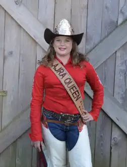 Leila Ann -  2017-2018 Alabama Junior Rodeo Queen!
