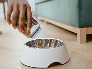Pouring Food