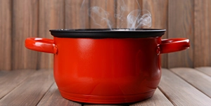 Red pot