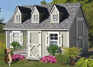 Cape Cod style dog house