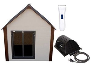 Heated dog house
