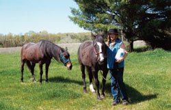 Becky & a good buddy.