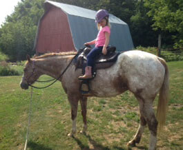 Violet taking great care with Addy Rose, Jenny's granddaughter.