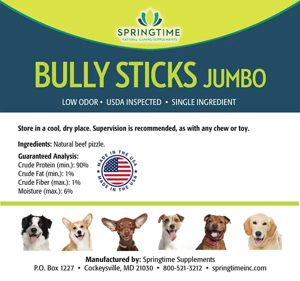 Bully Sticks - Jumbo Label