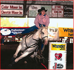 Vicki and her horse are back to their winning ways.
